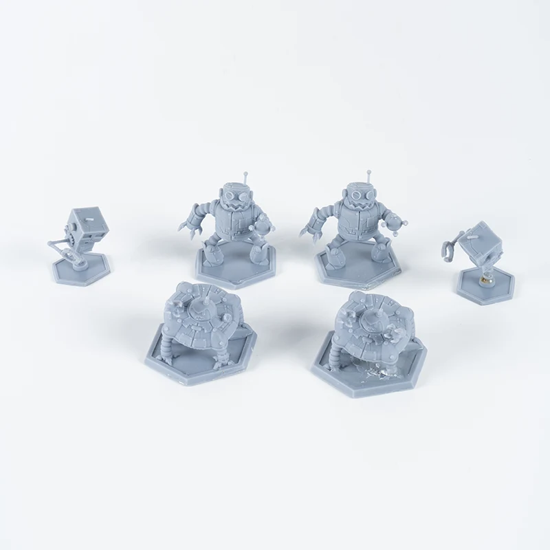 Kleine plastic cartoonfiguurtjes